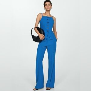 NWT Mango  2 pcs set top and trousers Top size XS 
Pants Size 2